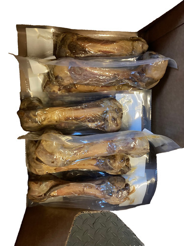 Serrano ham bone dog - ham,