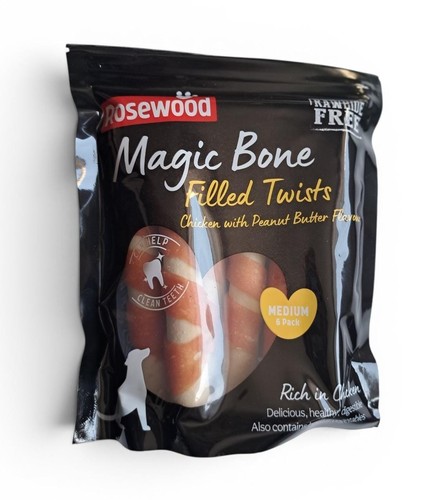 Rosewood magic bone - bone, filled