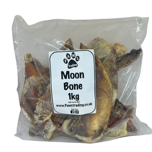 Natural dog chew - dog, moon