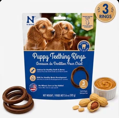Dog chew rings peanut - chew,