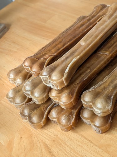 Pressed rawhide dog bone - 30,