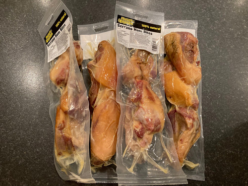 Serrano ham bites x12 - serrano,