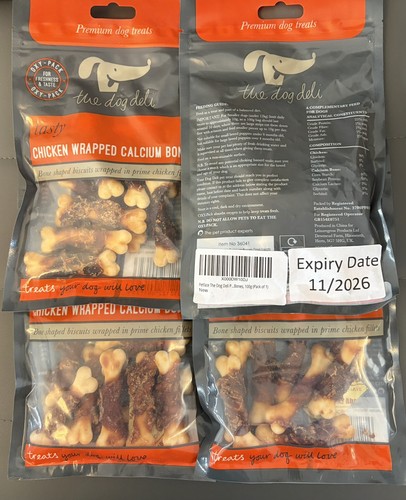 Chicken wrapped calcium bones - wrapped,