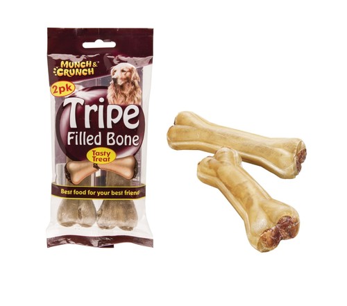 Tripe filled bones natural - filled,