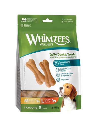 Whimzees rice bone 9 - rice,